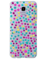 Funda para Samsung Estrella de colores silicón