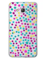 Funda para Samsung Estrella de colores silicón