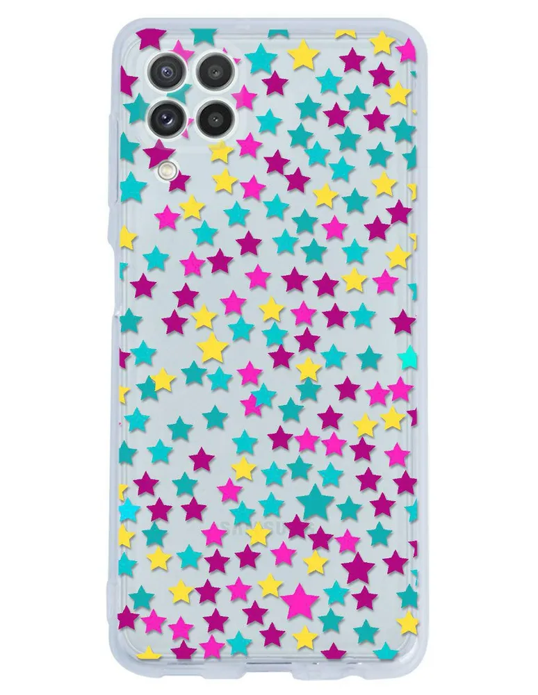 Funda para Samsung Estrella de colores silicón