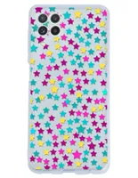 Funda para Samsung Estrella de colores silicón