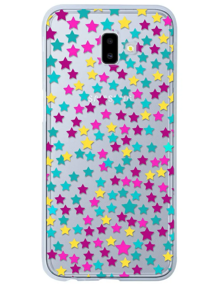 Funda para Samsung Estrella de colores silicón