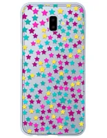 Funda para Samsung Estrella de colores silicón