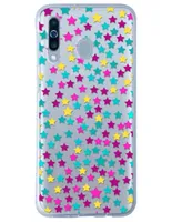 Funda para Samsung Estrella de colores silicón