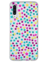 Funda para Samsung Estrella de colores silicón