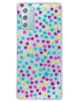 Funda para Samsung Estrella de colores silicón