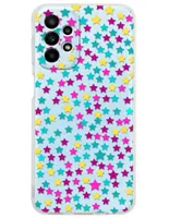 Funda para Samsung Estrella de colores silicón