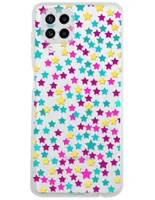 Funda para Samsung Estrella de colores silicón