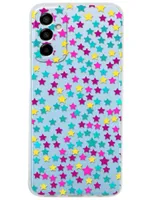 Funda para Samsung Estrella de colores silicón