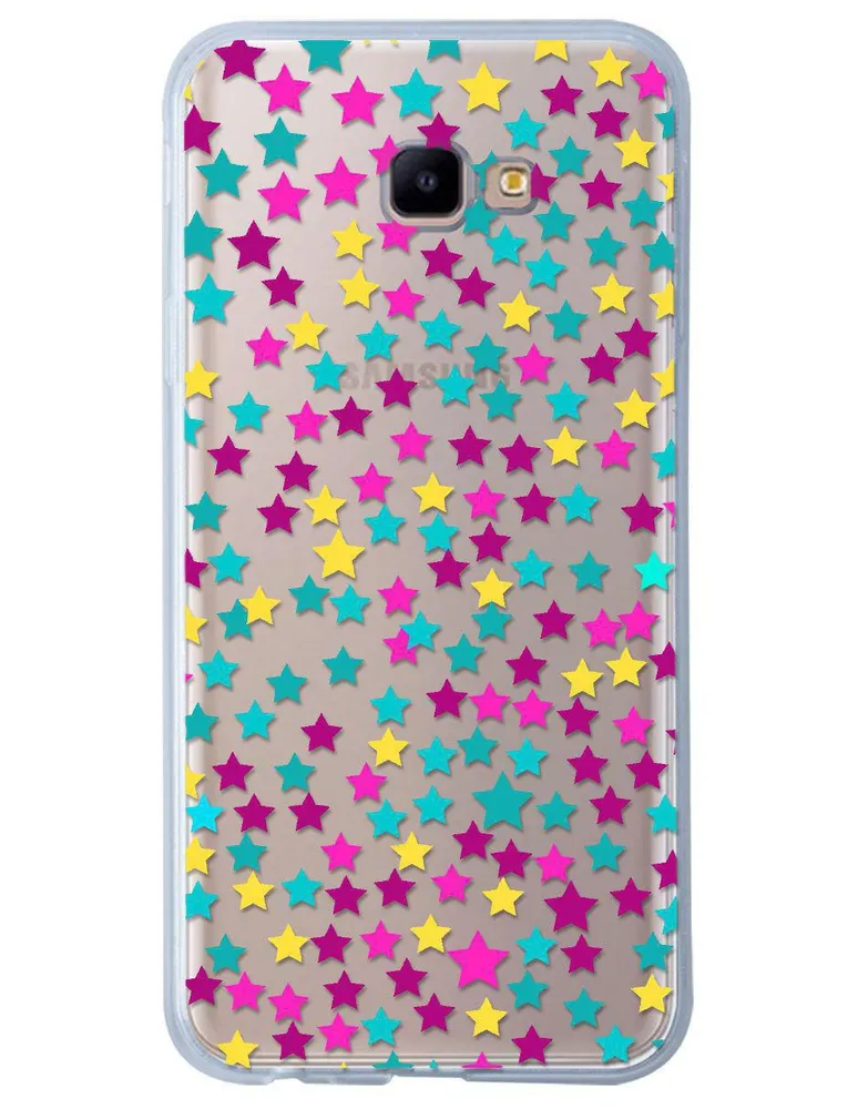 Funda para Samsung Estrella de colores silicón