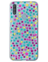 Funda para Samsung Estrella de colores silicón