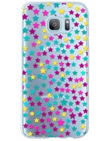 Funda para Samsung Estrella de colores silicón