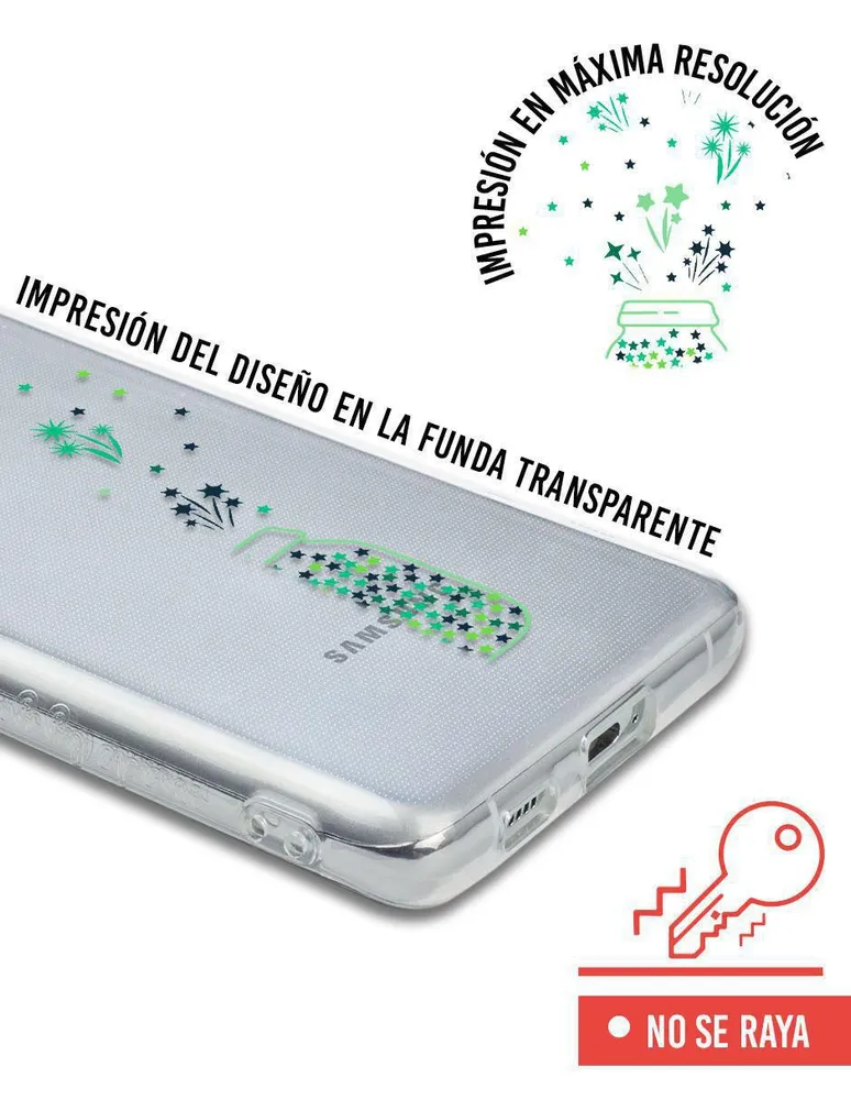 Funda para Samsung Frasco Estelar de silicón