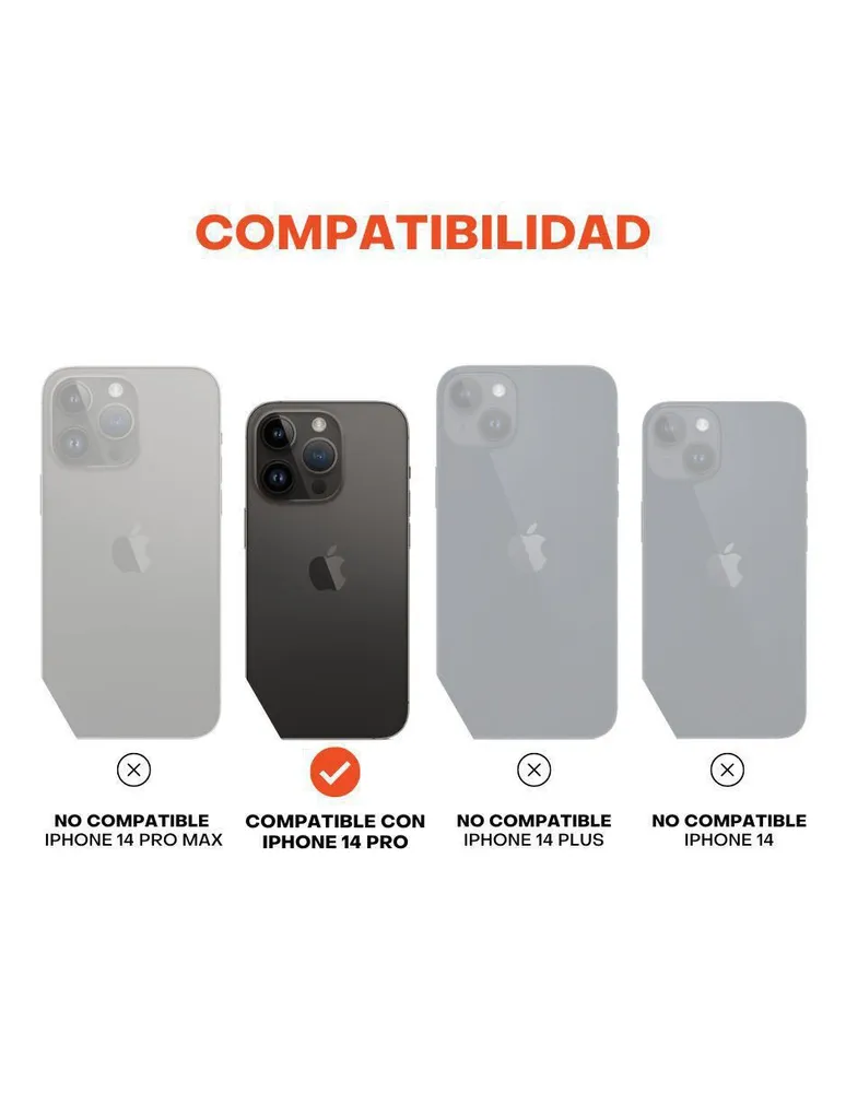 Funda para celular Apple de policarbonato