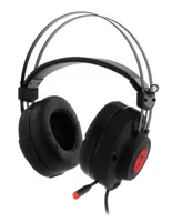 Audífono gamer over ear Primus PHS-150 alámbrico con cancelación de ruido