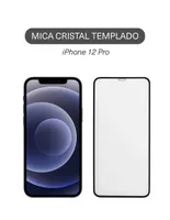Mica para celular iPhone Pro Sovico cristal templado
