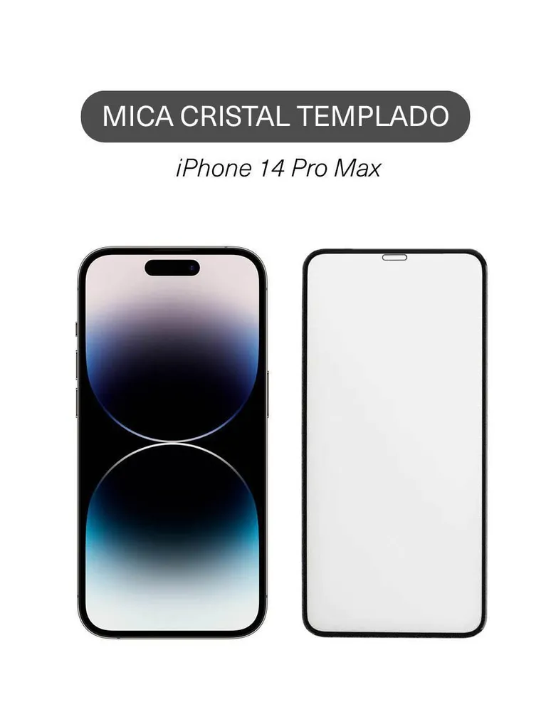 Cristal Templado Completo Anti Blue-Ray para iPhone 14 Pro Max