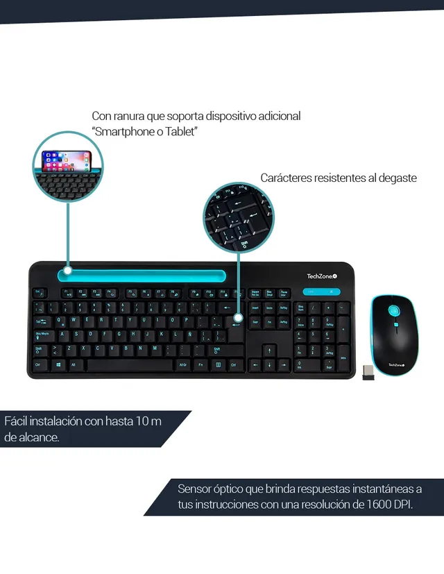 Mouse y teclado asus sin modelo comercial cb02 tuf combo/us