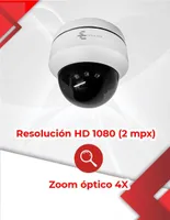 Cámara individual de seguridad Secucore alámbrica para interior y exterior