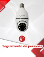 Cámara Individual de Seguridad Secucore Inalámbrica para Interior y Exterior