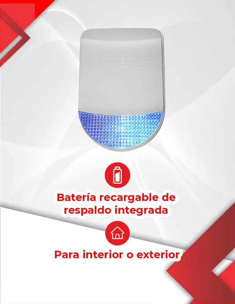 Kit Alarma Wifi Gsm AGWE10 Inalambrica Bateria App Casa Negocio Sms  Secucore AGWE10 Inalambrica Bateria App Casa Negocio Sms