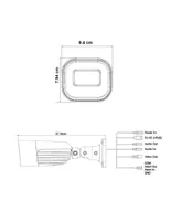 Cámara Individual de Seguridad Provision ISR Alámbrica para Interior y Exterior