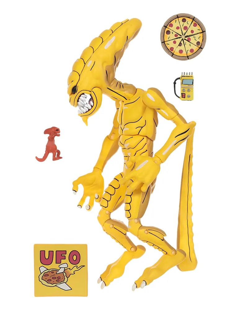 Figura de colección Ultimate Pizza Monster Neca articulado Teenage Mutant Ninja Turtles