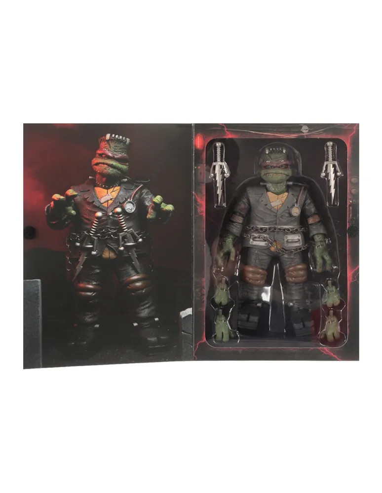 Figura de colección Raphael Frankestein Neca articulada Tortugas Ninja