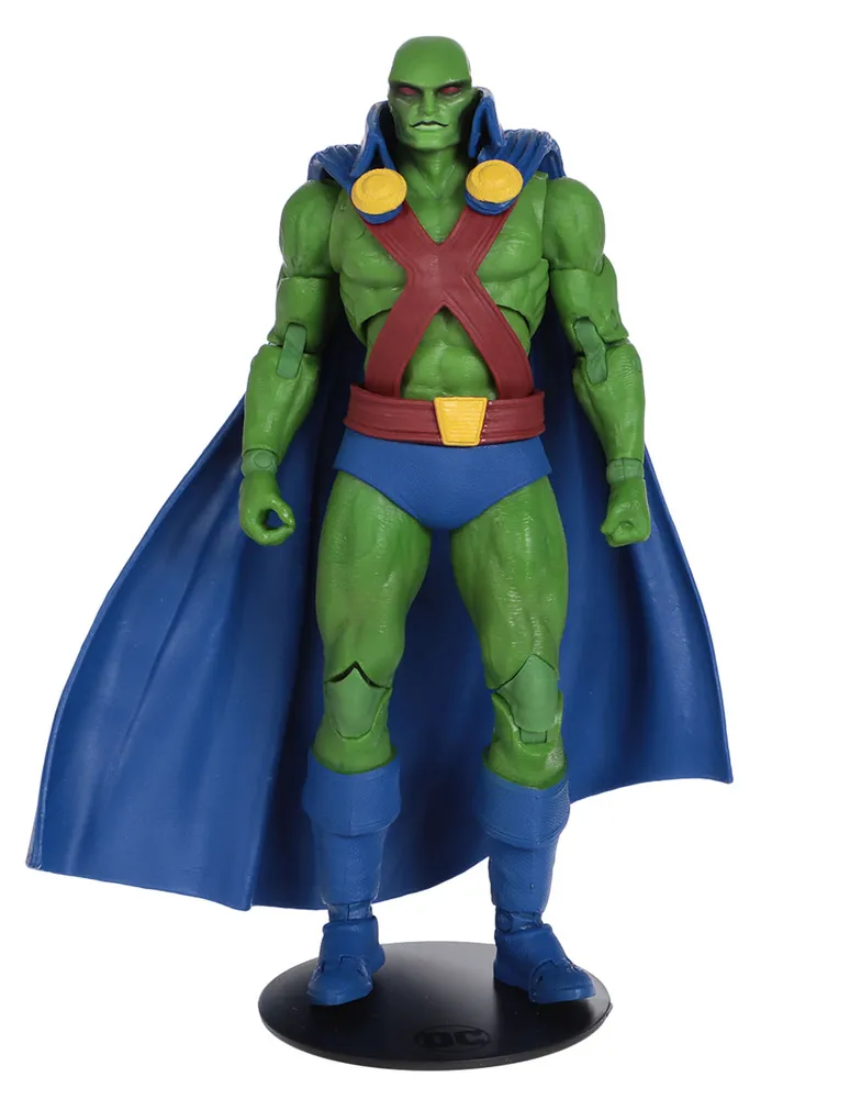 Figura de colección Martian Manhunter Mcfarlane articulado DC