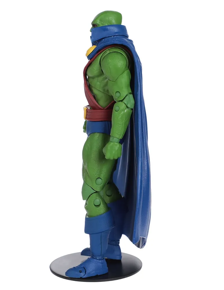 Figura de colección Martian Manhunter Mcfarlane articulado DC