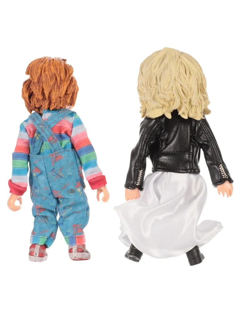 Set figura de colección Chucky & Tiffany Neca articulada Bride of Chuky