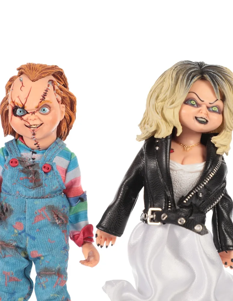 Set figura de colección Chucky & Tiffany Neca articulada Bride of Chuky