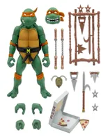 Figura de Colección Michelangelo Super 7 articulado Tortugas Ninja