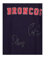 Playera de colección Ídolos firmada Peyton Manning Y Demaryius Thomas Broncos