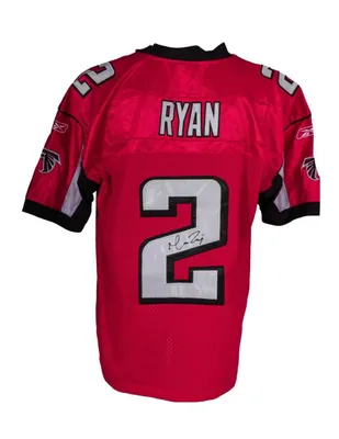 Jersey de colección Ídolos firmada Matt Ryan Atlanta Falcons Rojo