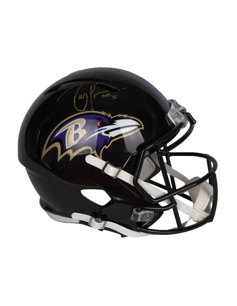 Casco de colección Ídolos firmado Ray Lewis Baltimore Ravens