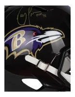 Casco de colección Ídolos firmado Ray Lewis Baltimore Ravens