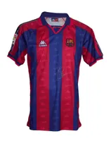 Playera de colección Ídolos firmada Luis Enrique Barcelona