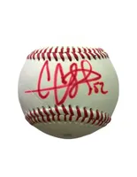 Pelota de colección Ídolos firmada Cc Sabathia