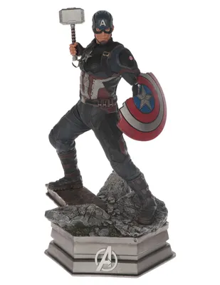 Figura de colección Capitán Iron Studios Marvel