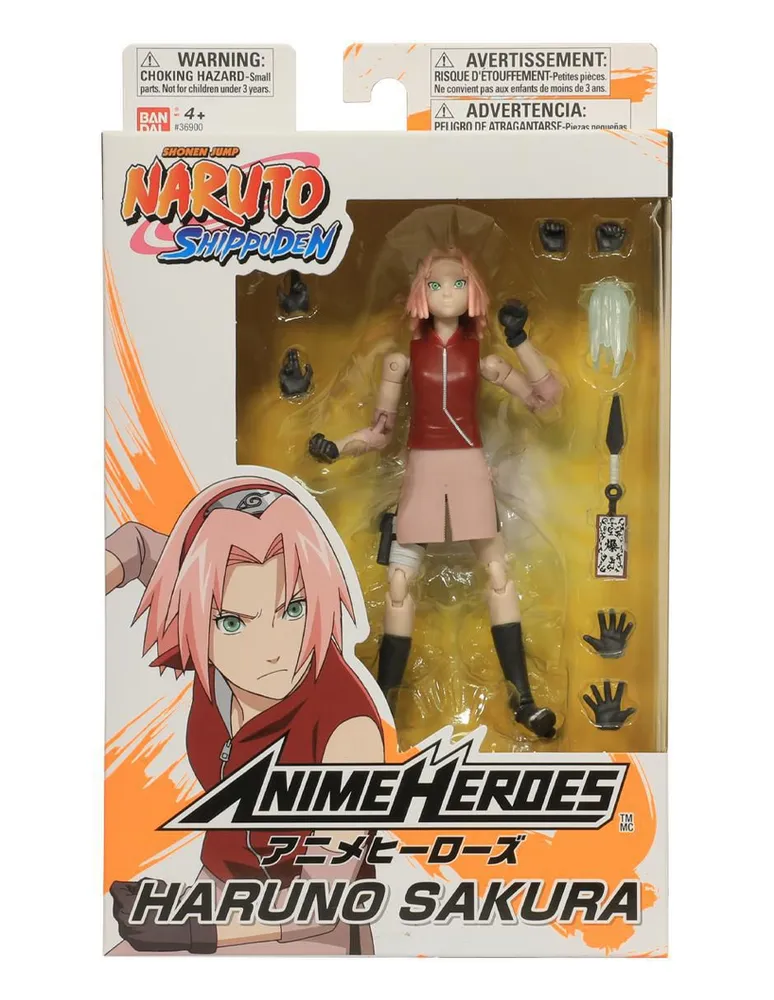 Figura de colección Naruto Shippuden Bandai con movimiento