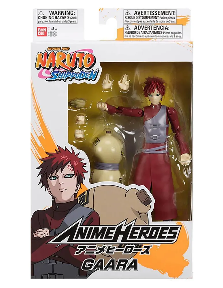 Figura de Colección Gaara Bandai Articulado Naruto Shippuden