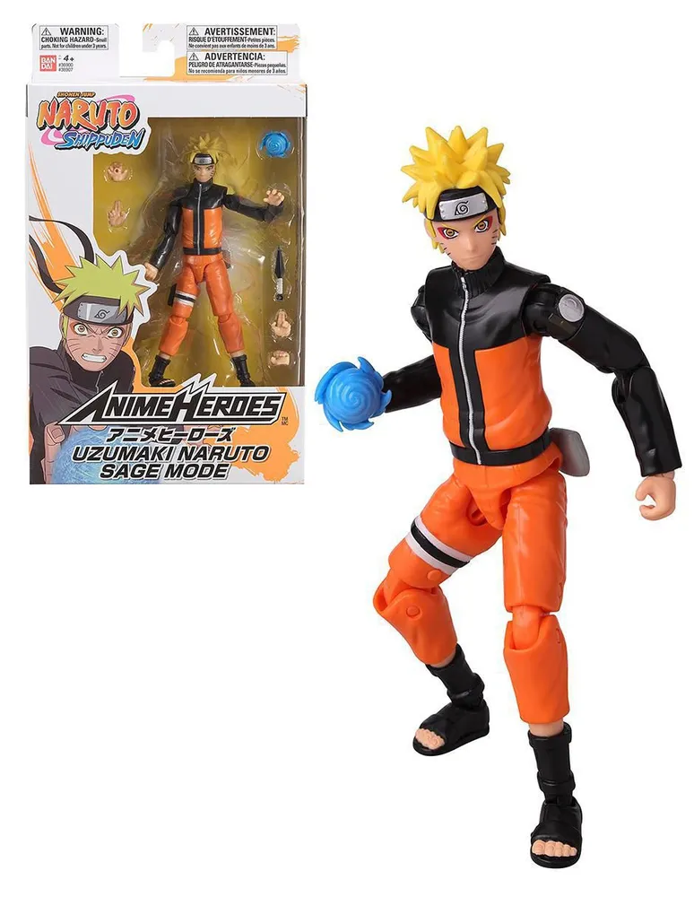 Figura de Colección Naruto Uzumaki Bandai Articulado Naruto Shippuden