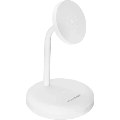 PureGear Duo Magnetic Wireless Charger - White | Verizon