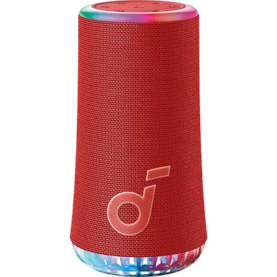 Soundcore Glow Portable Bluetooth Speaker - Red | Verizon