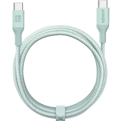 Anker Nylon USB-C to USB-C Cable 10ft - Green | Verizon