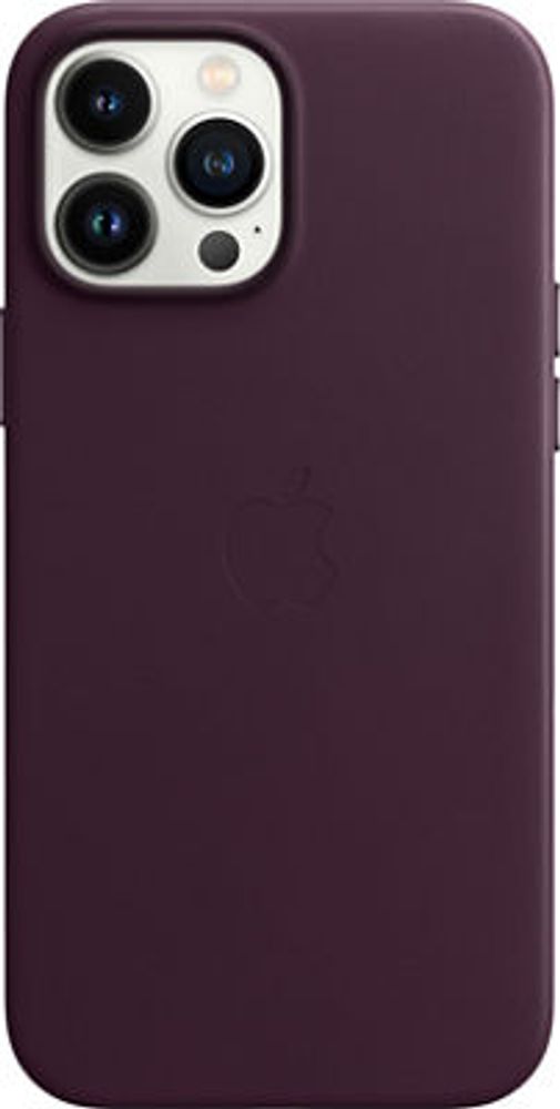 iphone 13 pro max leather case purple