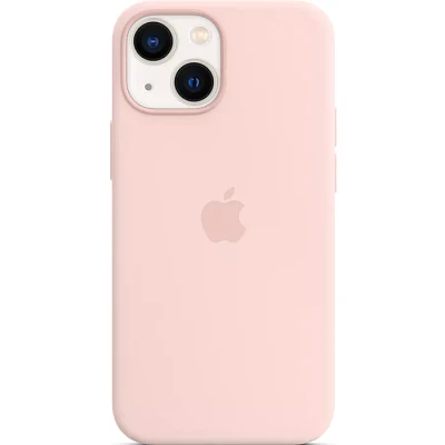 Apple Silicone Case With Magsafe For iPhone 13 Mini - Chalk Pink | Verizon