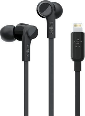 ROCKSTAR Headphones with Lightning Connector - Black