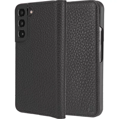 Case-Mate Wallet Folio Case for Galaxy S22 - Black | Verizon