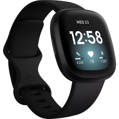 Fitbit Versa 3 - Black | Verizon